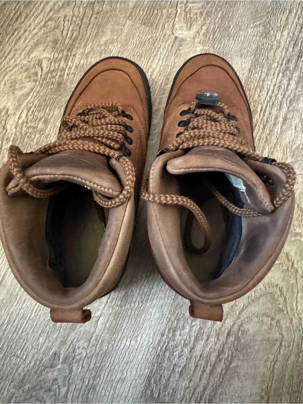 Vintage Merrell Shelburne WTC+ Waterproof Leather Hiking Boots Women's 8.5